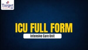 ICU Full Form Intensive Care Unit