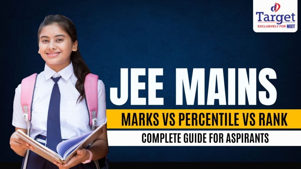 JEE Main Marks vs Percentile vs Rank