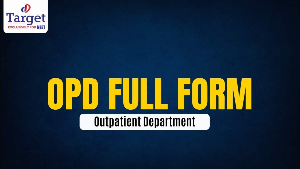 OPD Full Form Outpatient Department