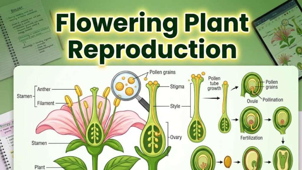 Reproduction in Flowering Plants Summary